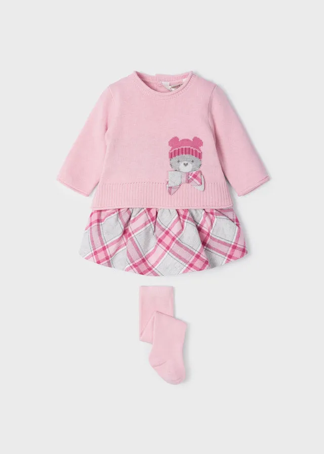 2817  3-Piece set ECOFRIENDS skirt newborn girl