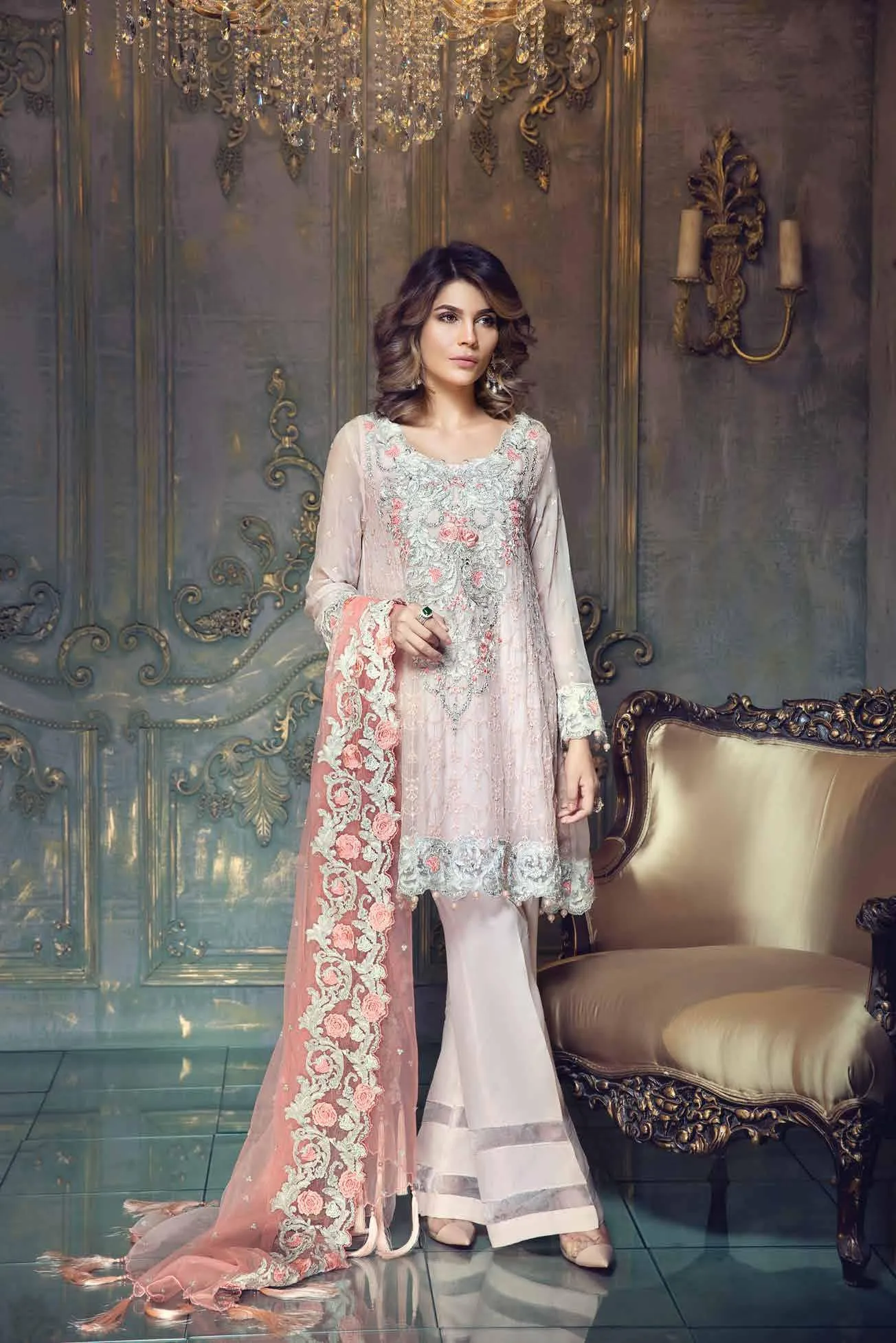 Aayra Festive Chiffon Collection by Marwat Textiles – DN02