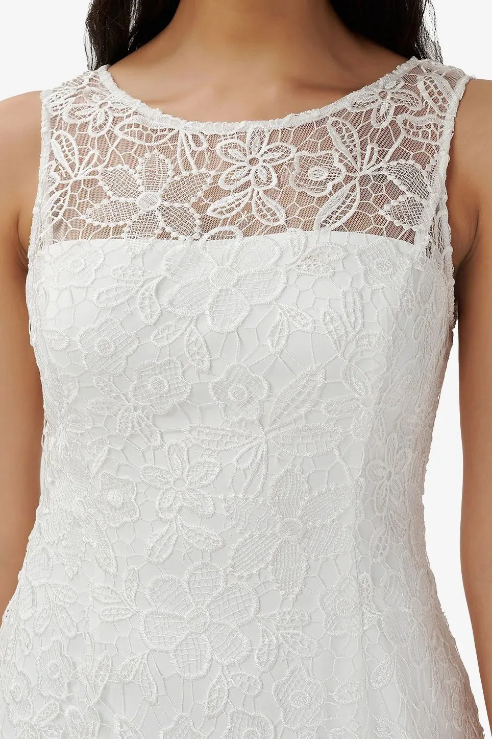 Adrianna Papell Short Lace Dress