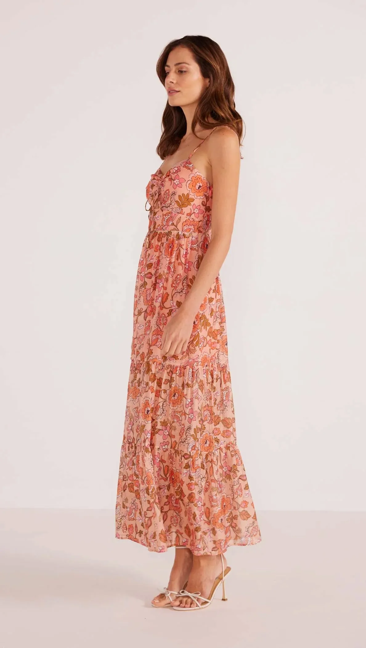 Amelia Tiered Midi Dress