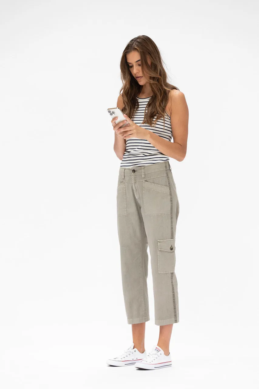 Aneke Crop Pants - Iron Grey