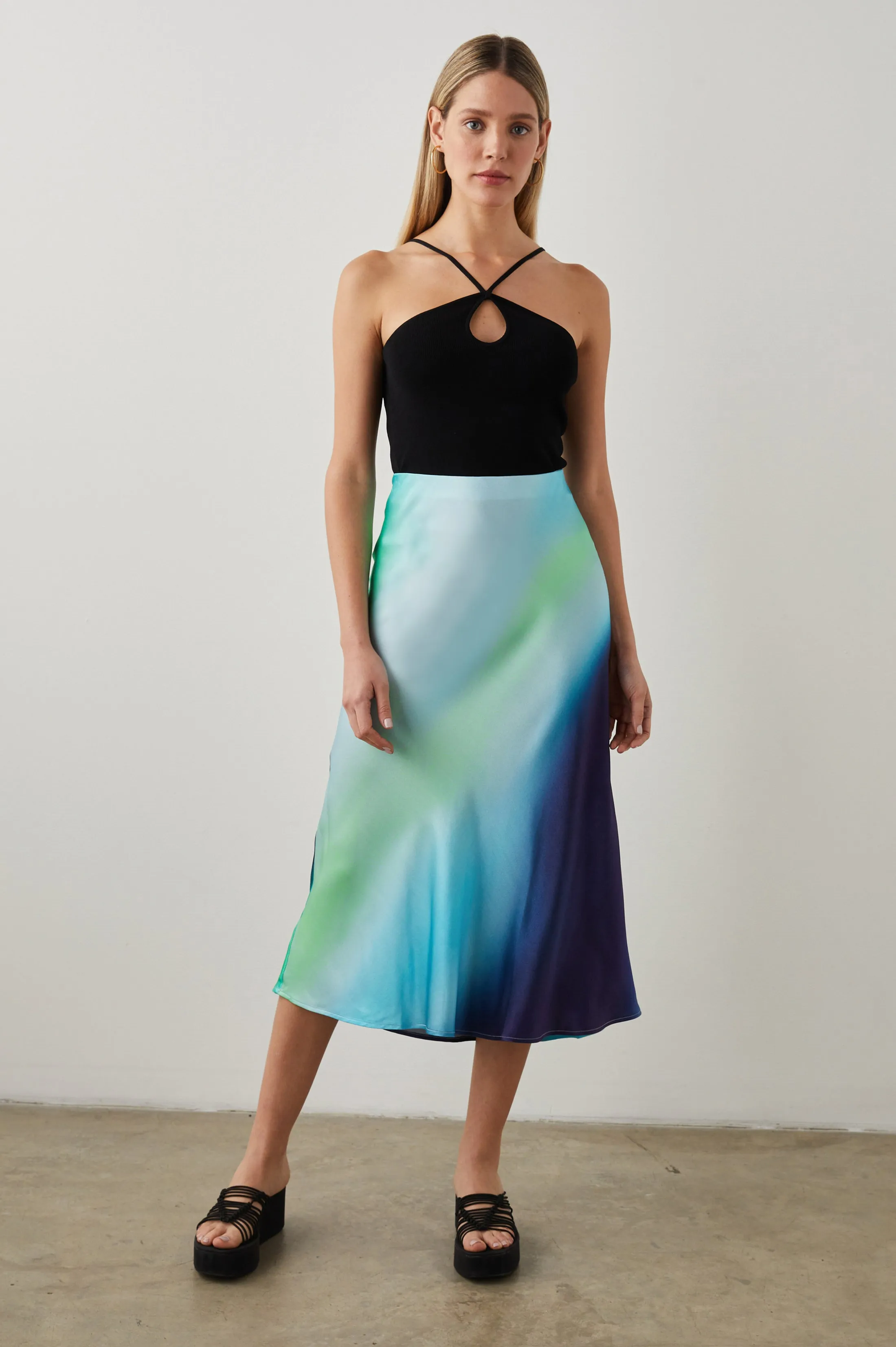 ANYA SKIRT - MALIBU WAVES