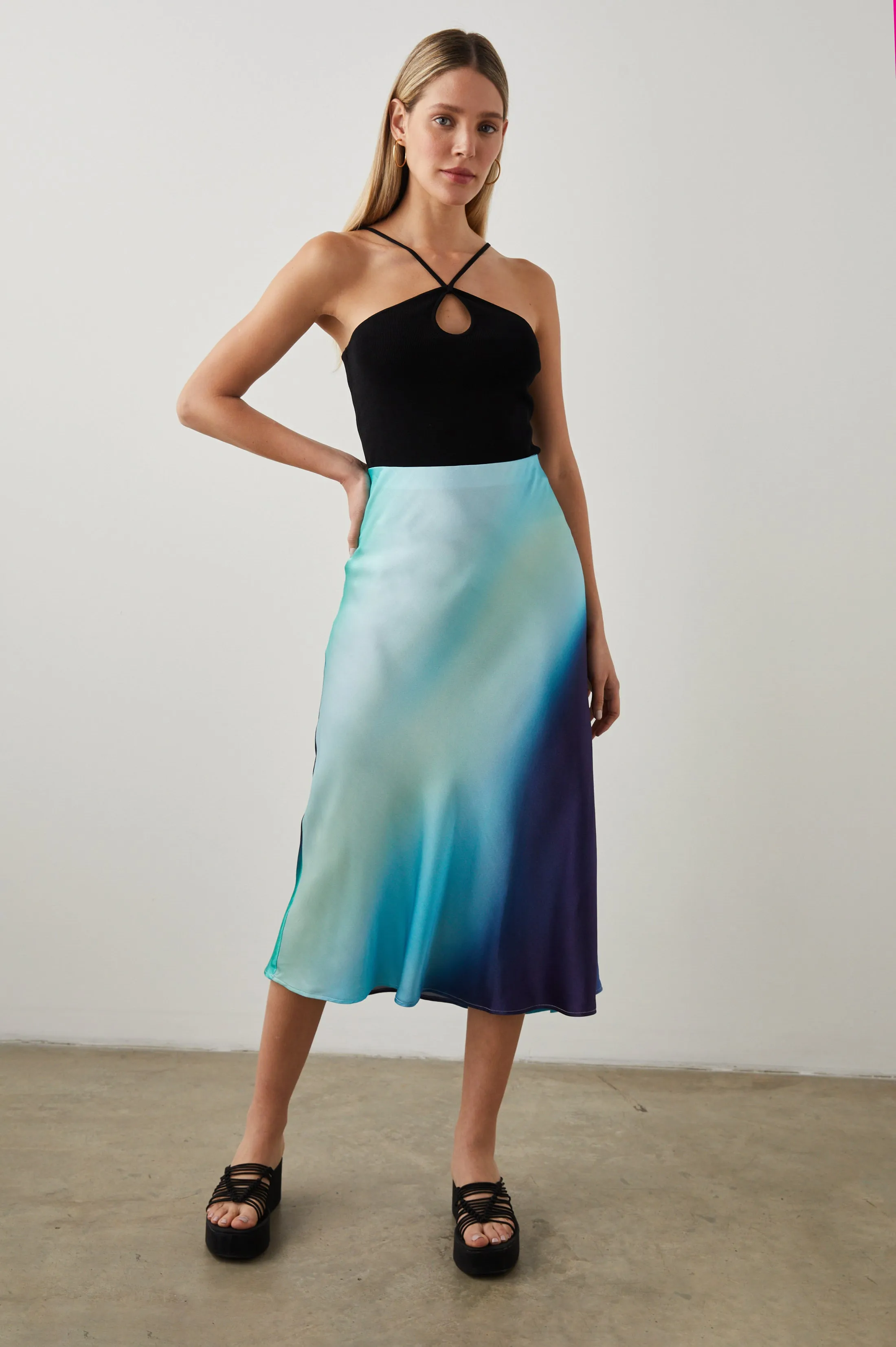 ANYA SKIRT - MALIBU WAVES