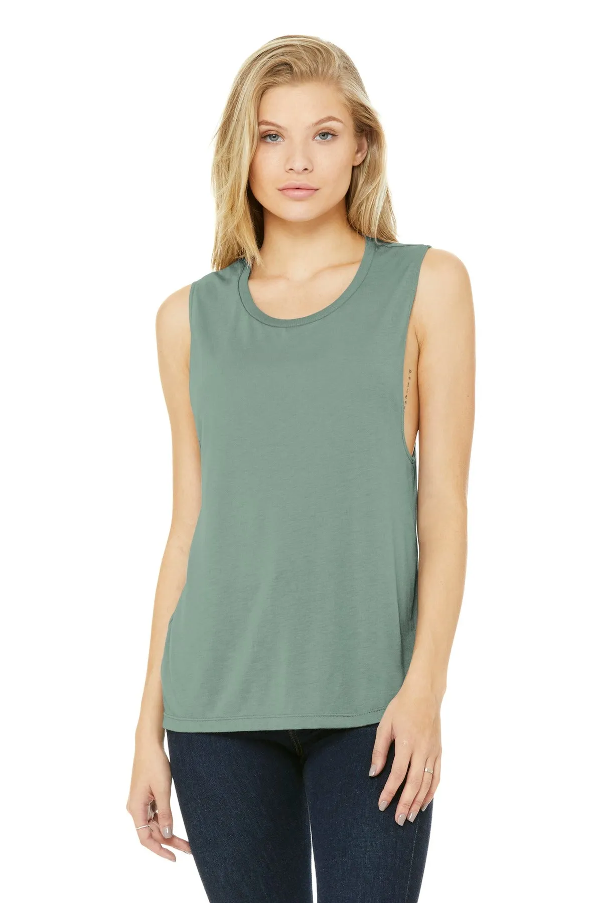 BELLA CANVAS ® Women's Flowy Scoop Muscle Tank. BC8803