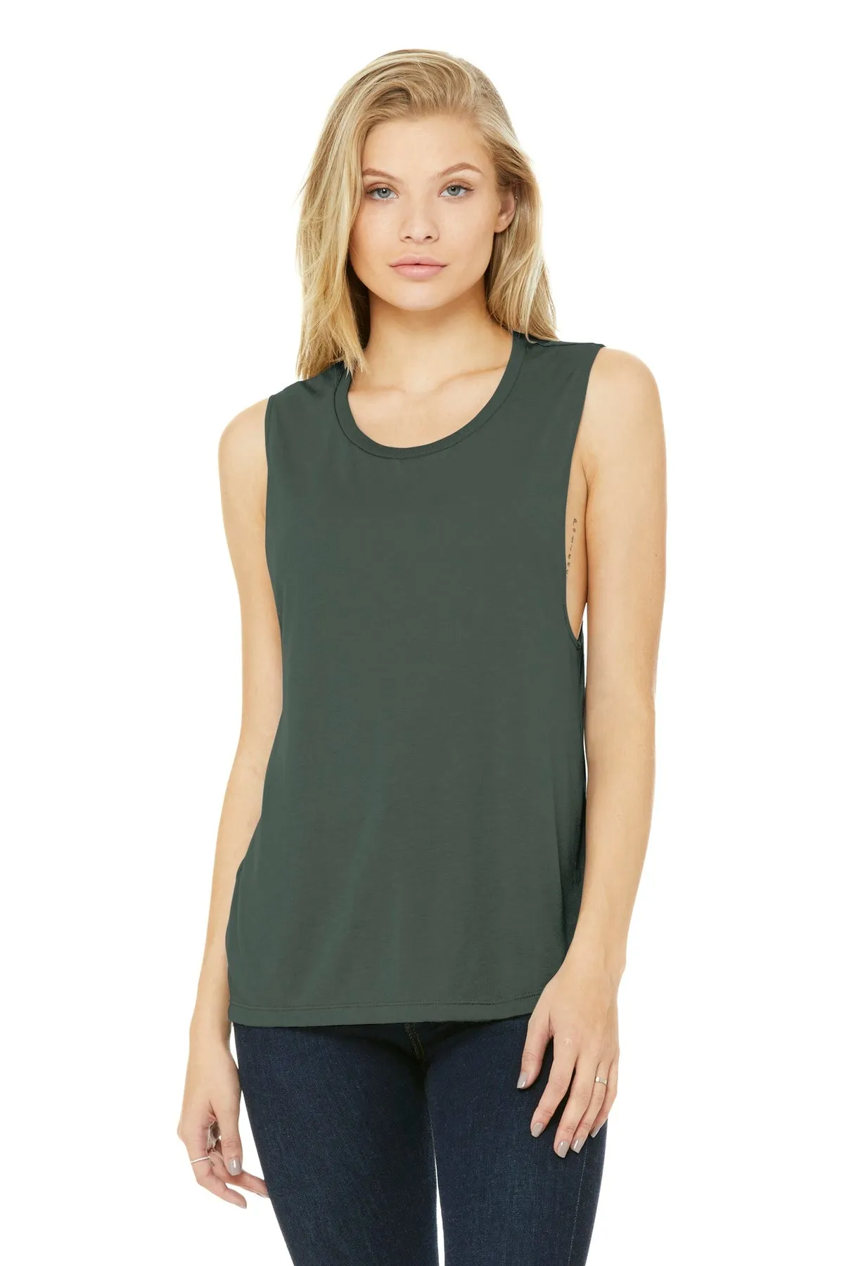 BELLA CANVAS ® Women's Flowy Scoop Muscle Tank. BC8803