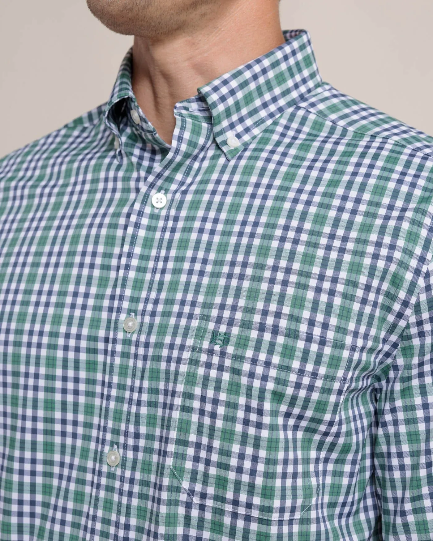 brrr°® Intercoastal Haywood Plaid Sport Shirt