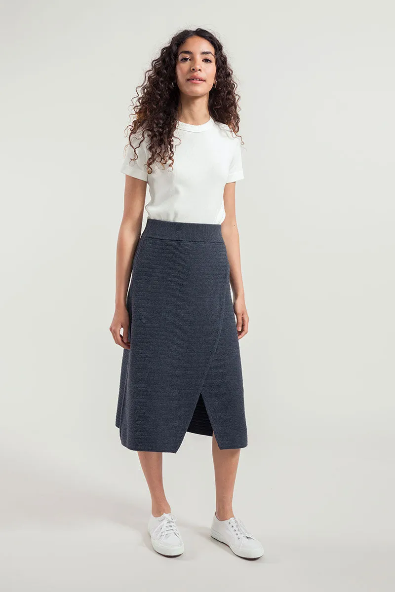 Cometa Knitted Midi Skirt