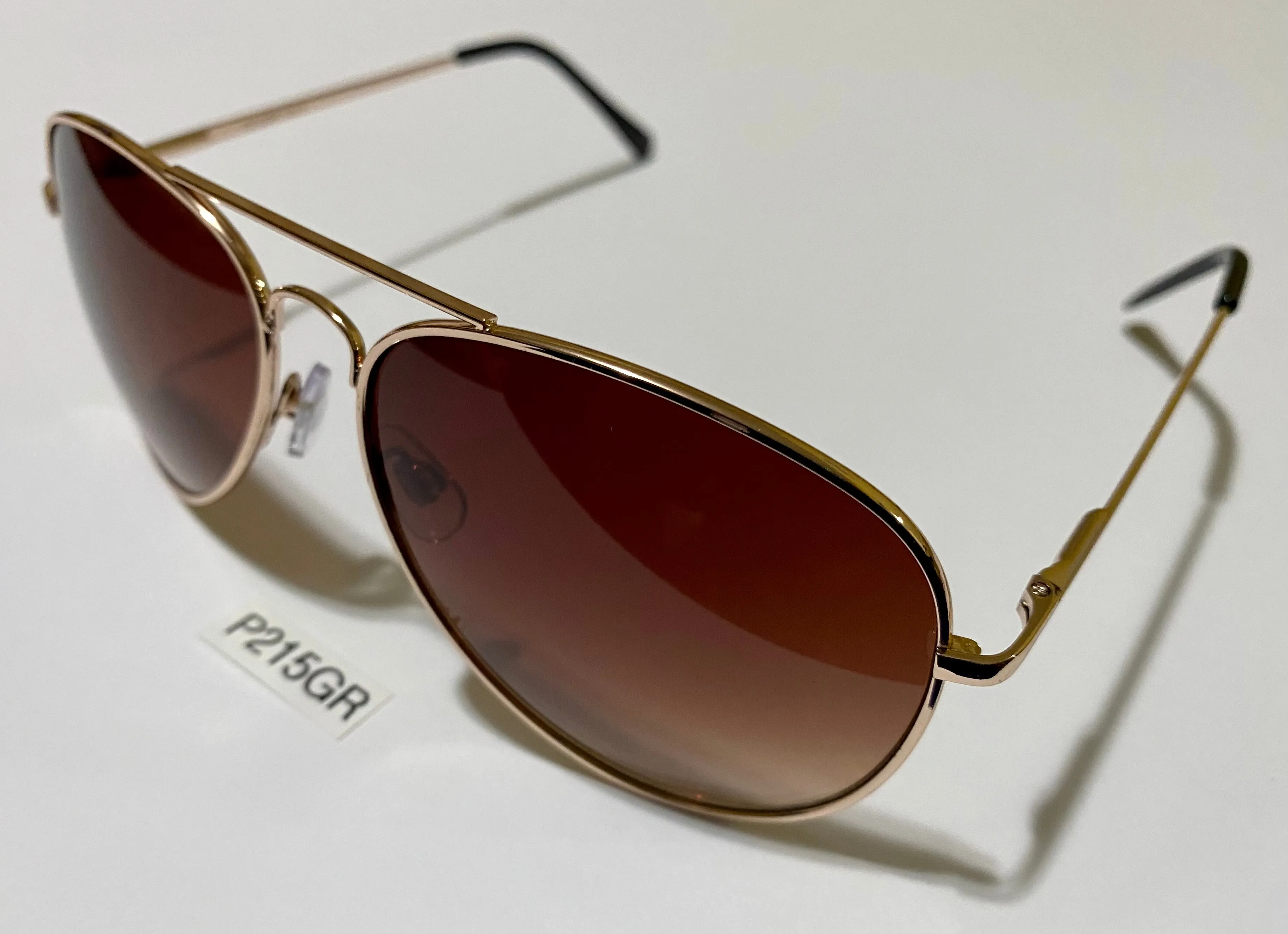 DEAN | Rose Gold Metal | Brown Lens