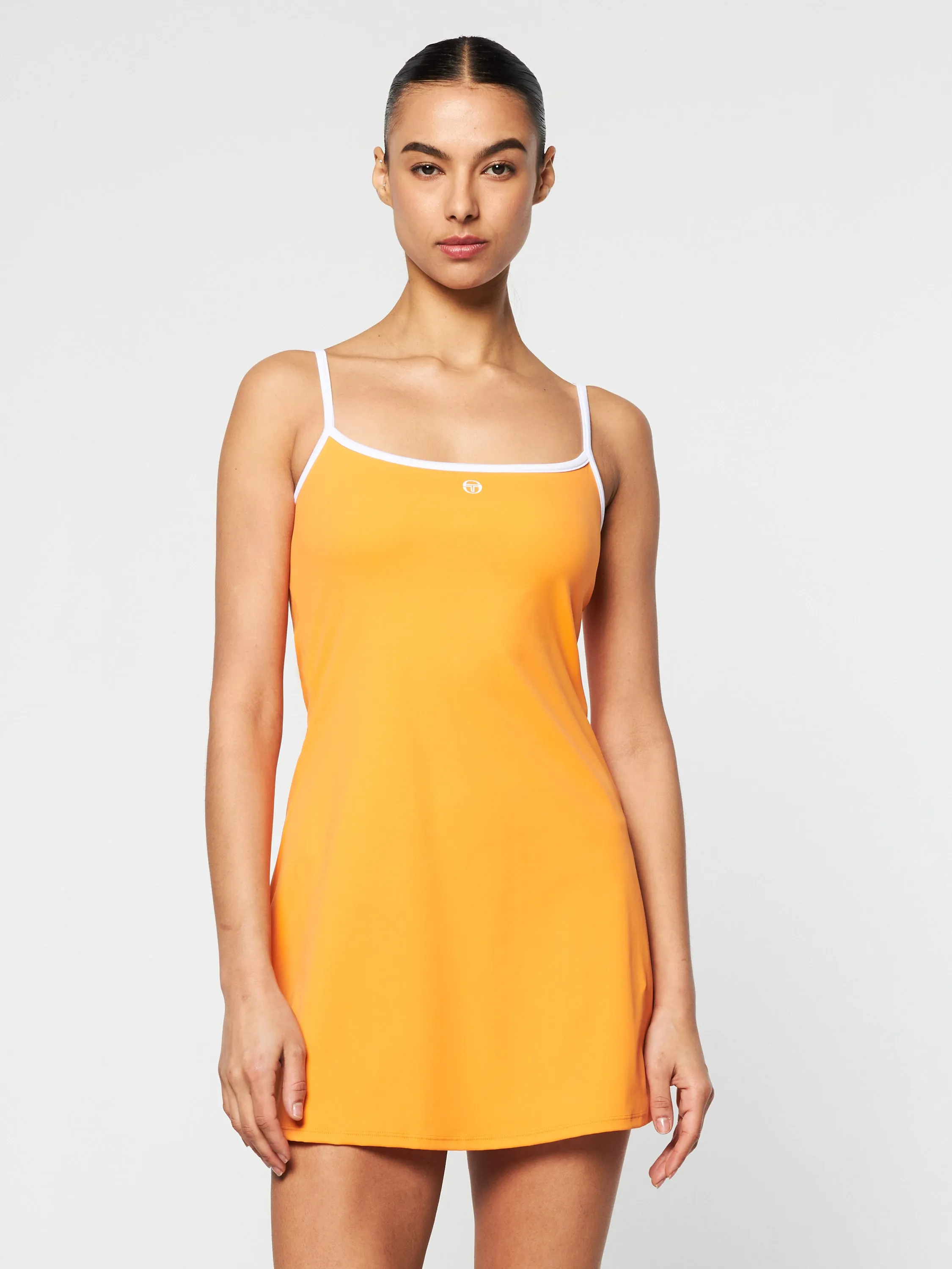 Elisa Dress- Tangerine