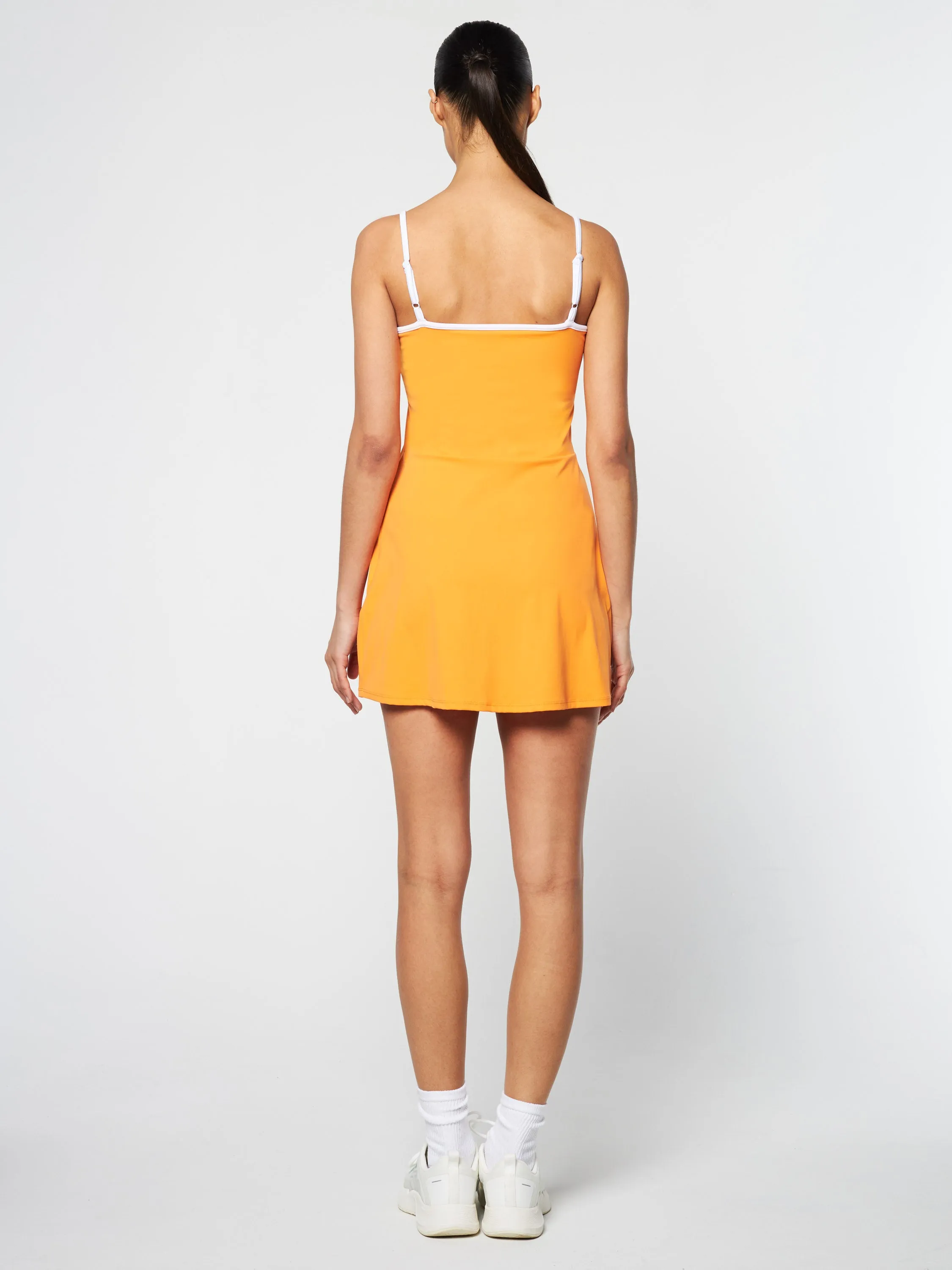 Elisa Dress- Tangerine