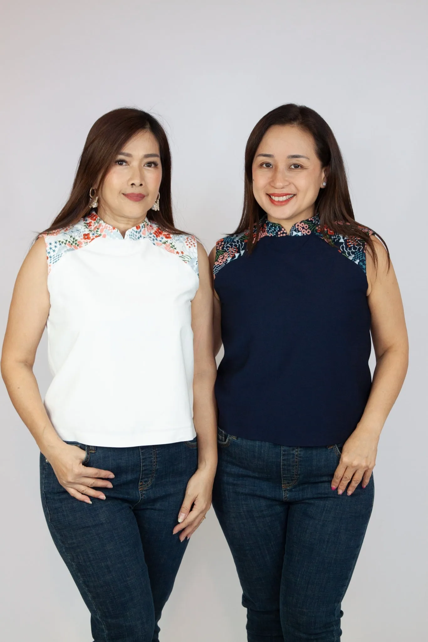 Embroidered Cheongsam Top