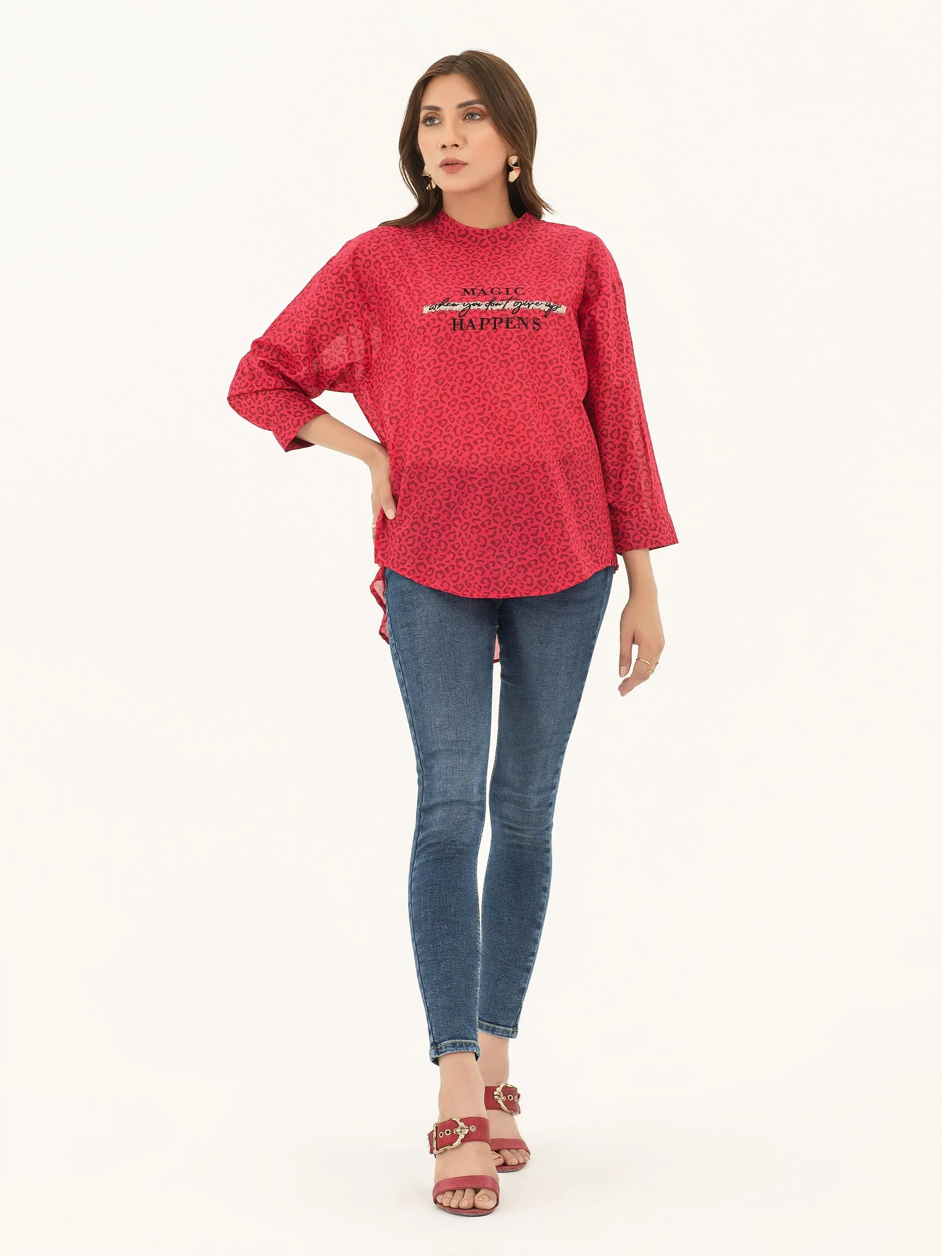 Embroidered Fusion Top