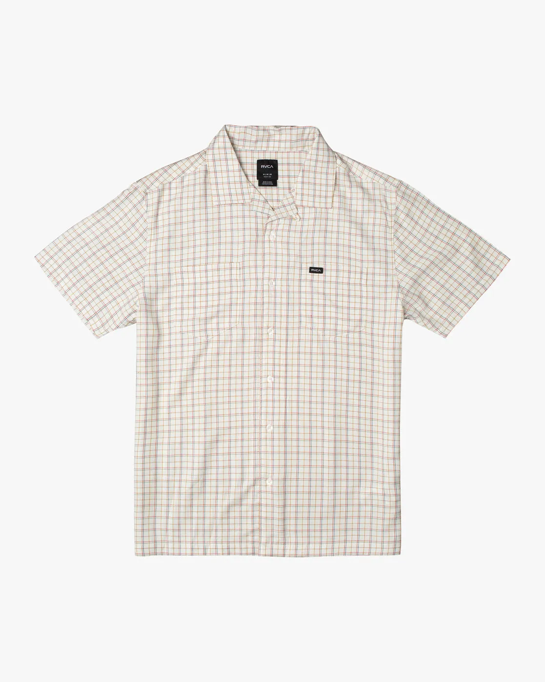 Emery Plaid Short Sleeve Shirt - Natural