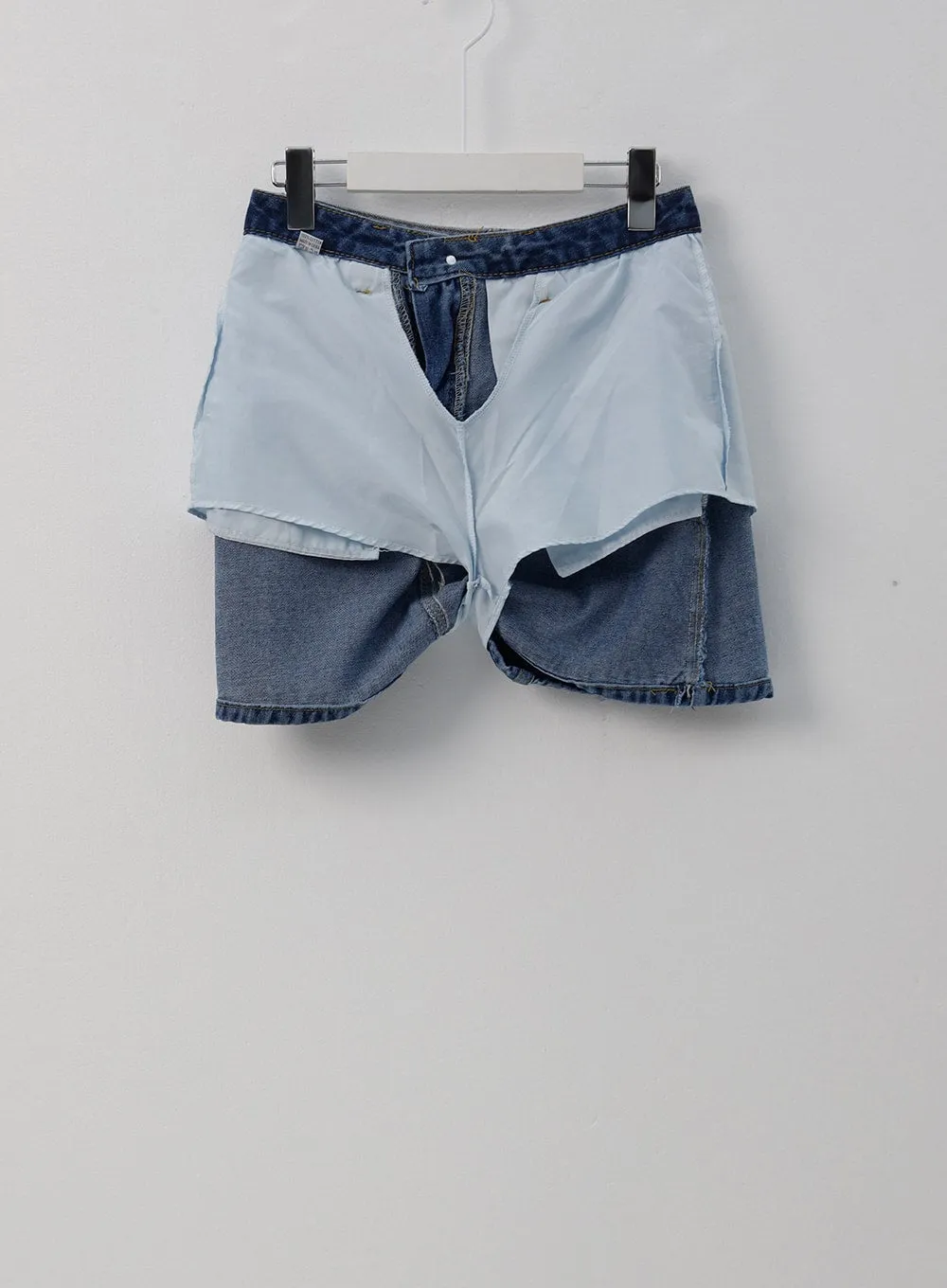 Gradient Denim Mini Skirt OG301