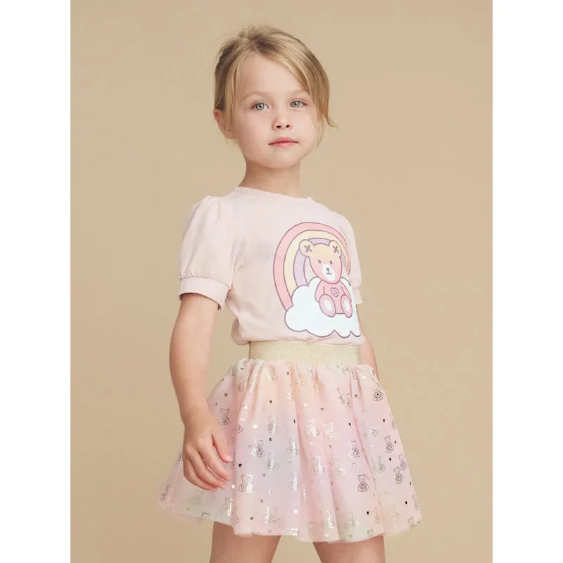 Huxbaby Cloud Bear Tulle Skirt