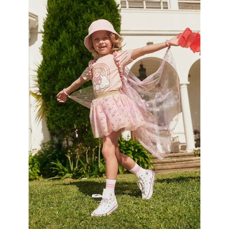 Huxbaby Cloud Bear Tulle Skirt