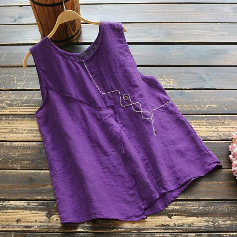 Infinity Embroidered Tank Top