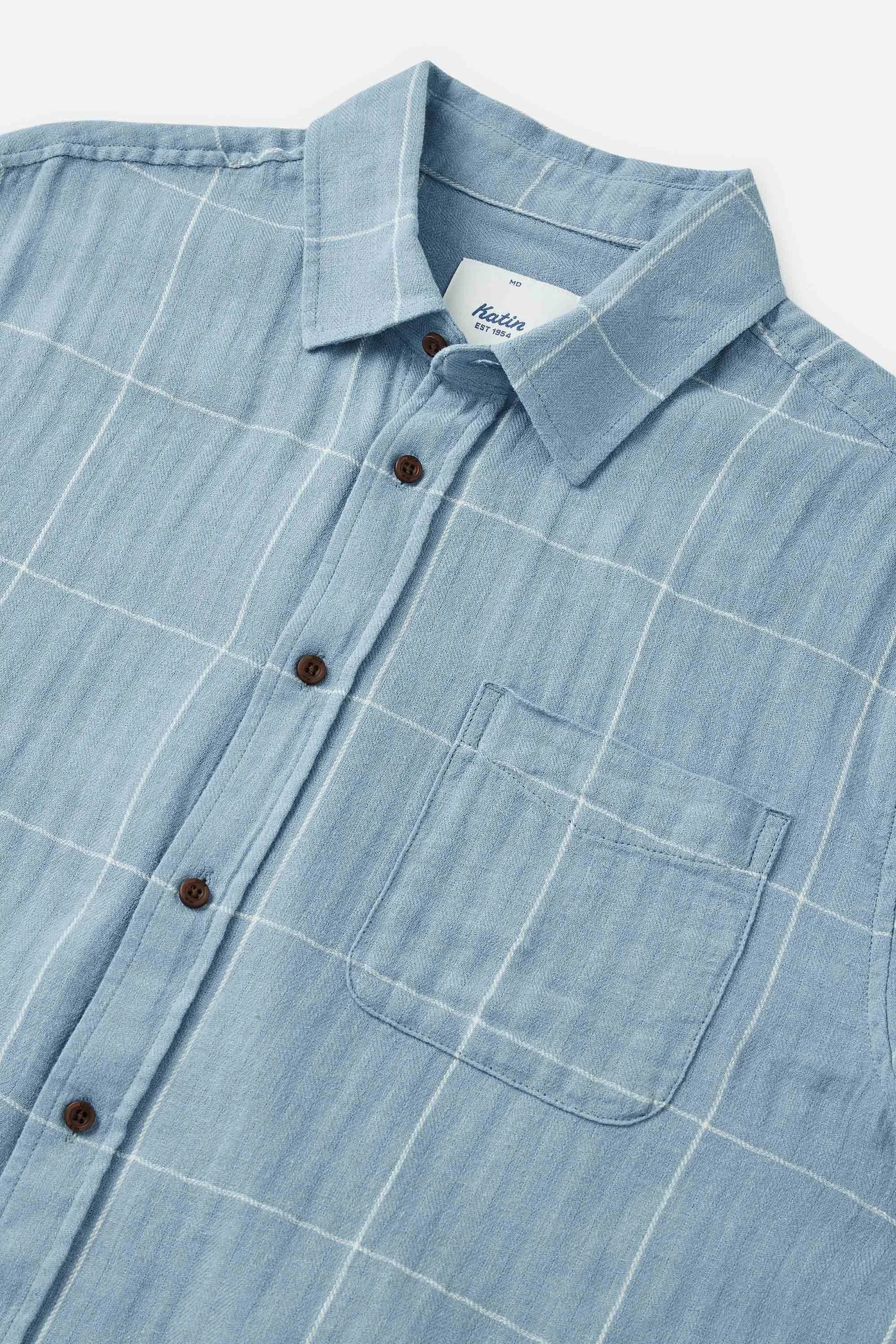 Katin Monty Shirt in Spring Blue