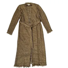 Long Tweed Light Coat - 4