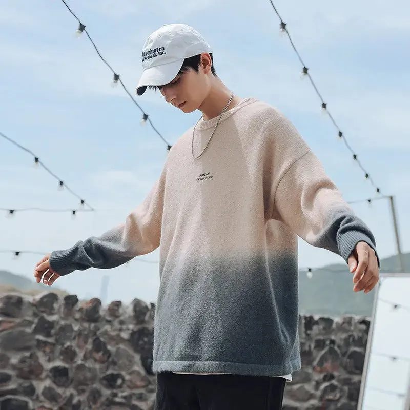 Loose alpaca embroidered Sweatshirt