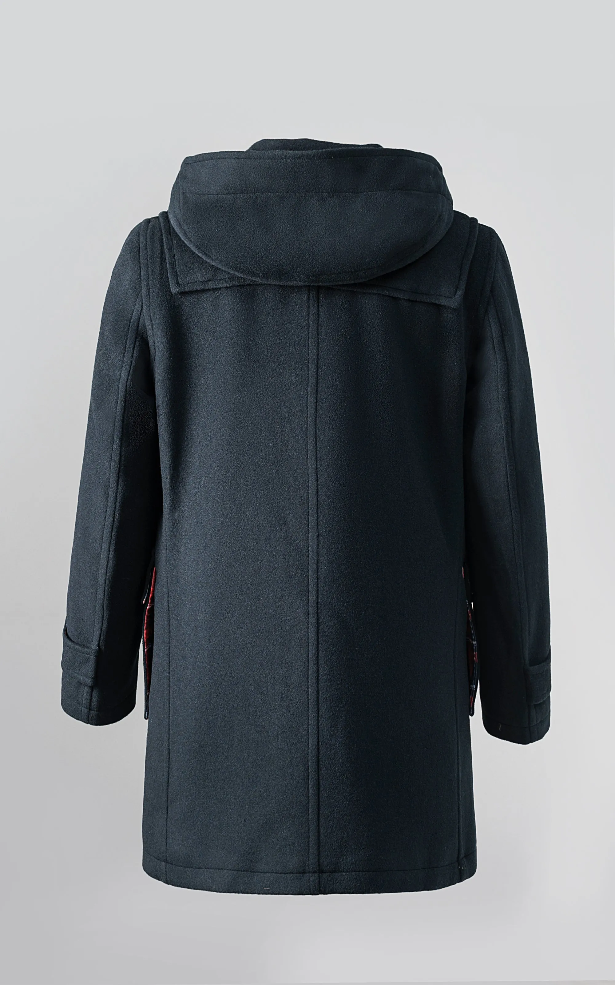 MEN'S HOODED DUFFLE COAT NAVY