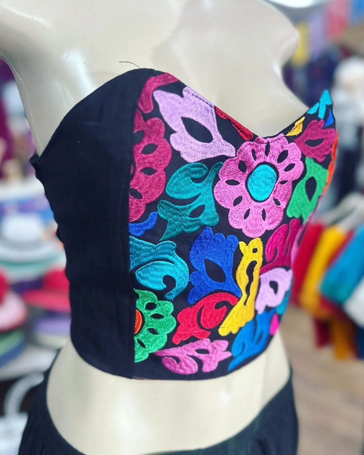 Mexican Pajaritos Corset Top