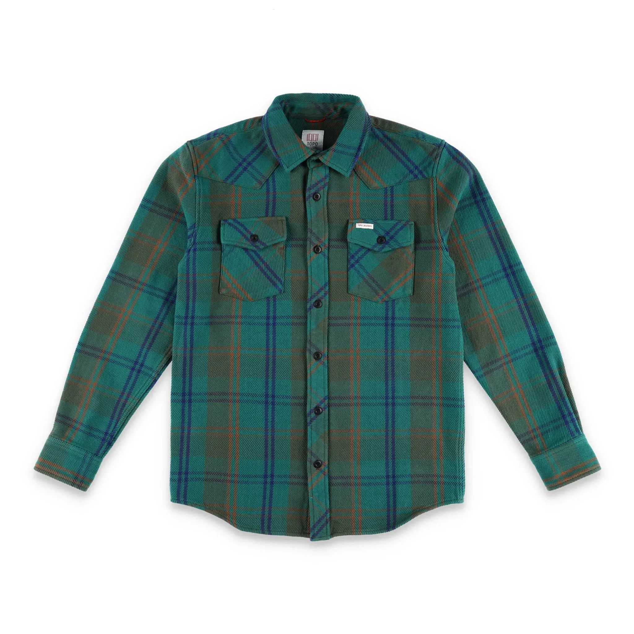 Mountain Heavyweight Heavyweight Flannel Overshirt - Topo Designs 