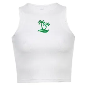 Palm Bay Embroidered Top