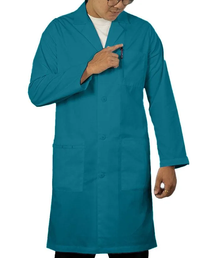 Panda Uniform Unisex 40 Inch Colored Lab Coat