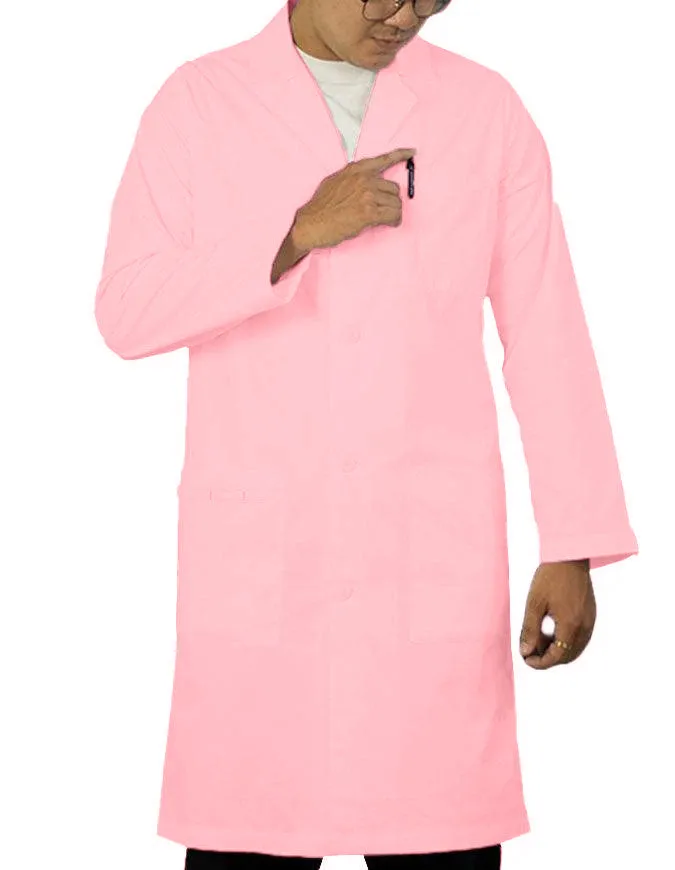 Panda Uniform Unisex 40 Inch Colored Lab Coat