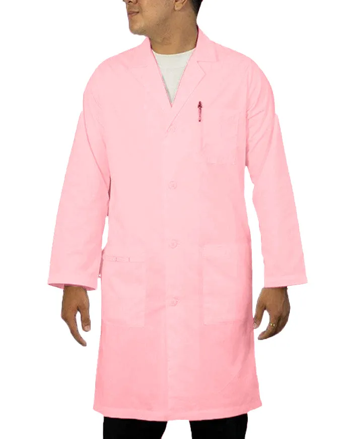 Panda Uniform Unisex 40 Inch Colored Lab Coat