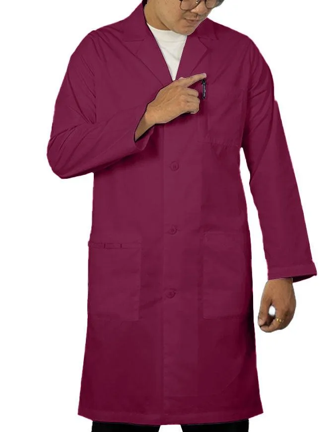 Panda Uniform Unisex 40 Inch Colored Lab Coat