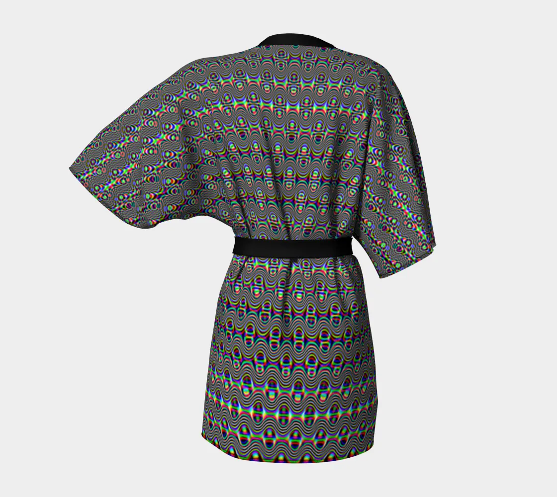 Psych Waves | Kimono Robe | PatternNerd