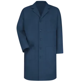 Red Kap 41.5 Inch Three Pockets Men Navy Colored Lab Coat