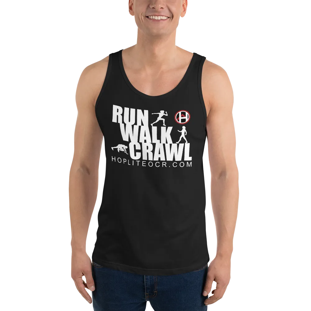 Run Walk Crawl Tank Top