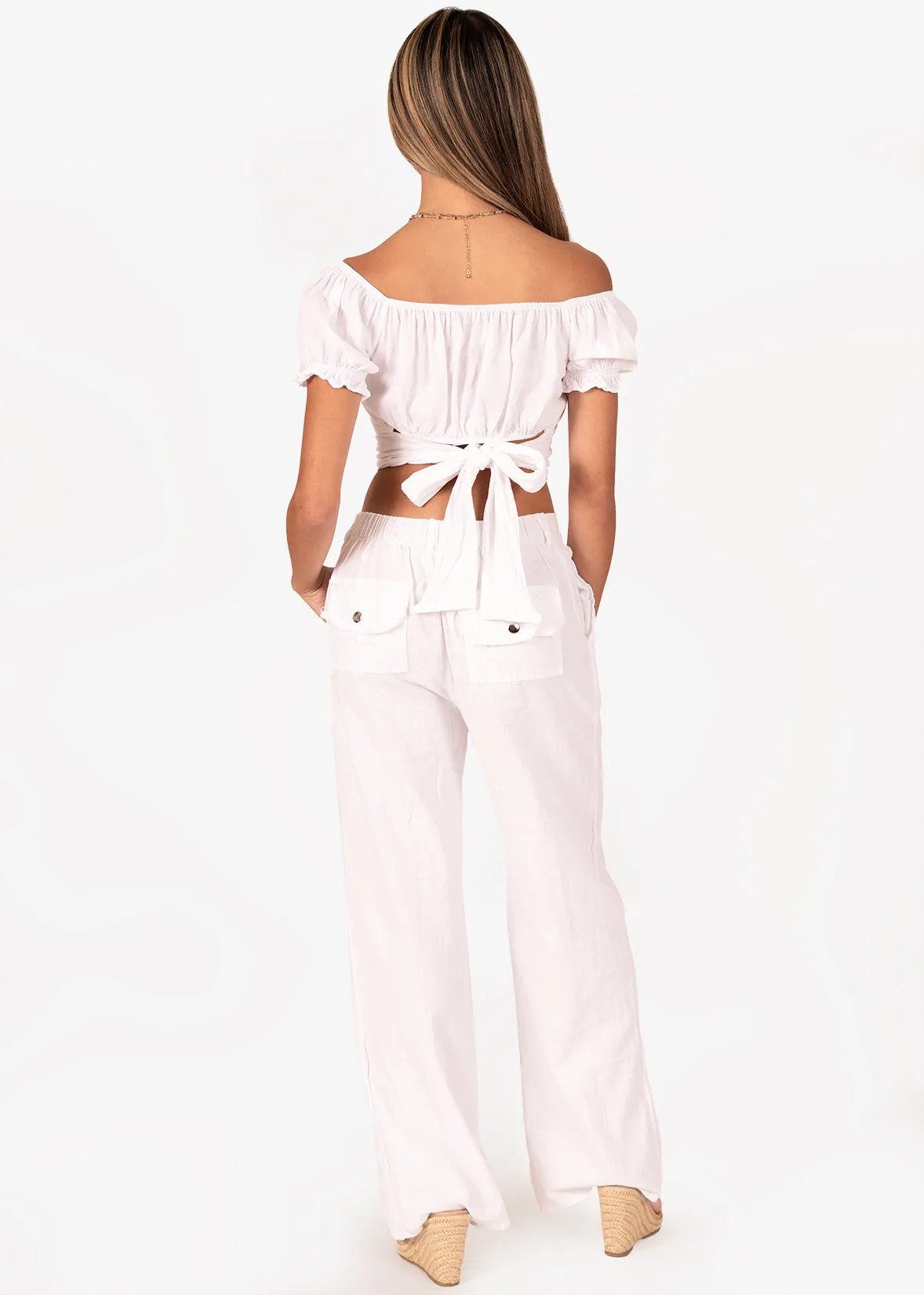 'Sabrina' Off Shoulder Top