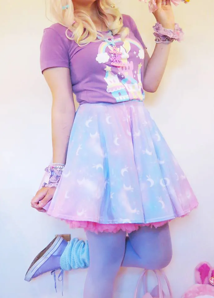 Twinkle heaven skater skirt [made to order]