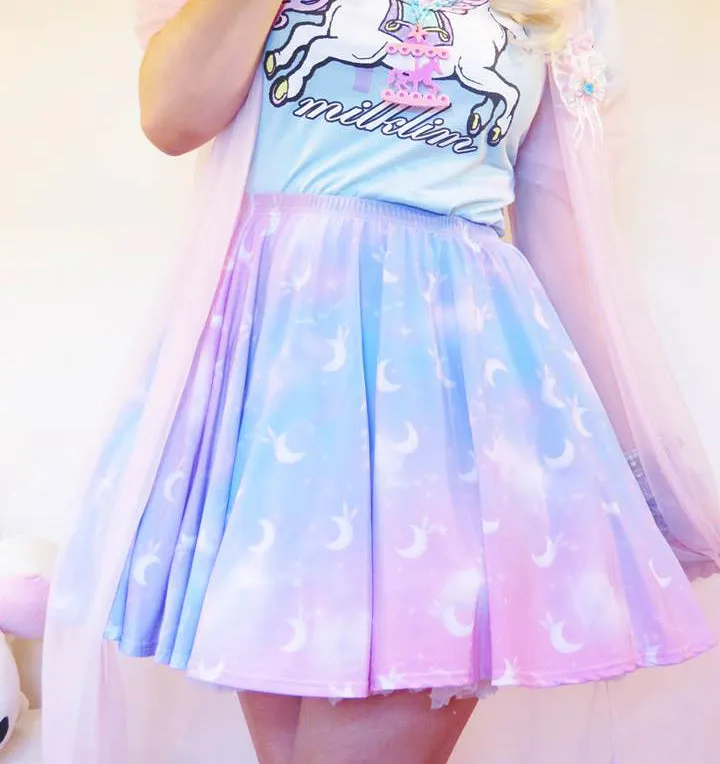 Twinkle heaven skater skirt [made to order]