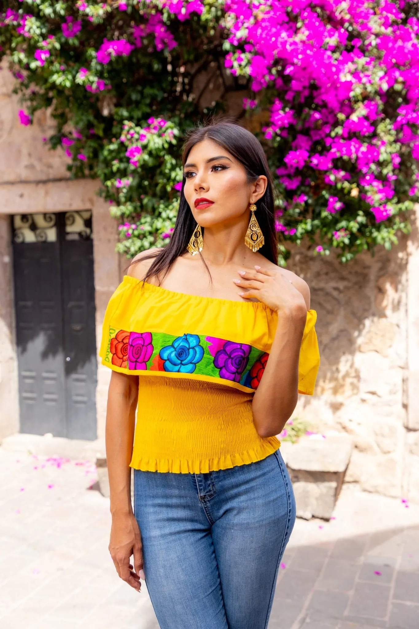 Zinacatan Multi Crop Top